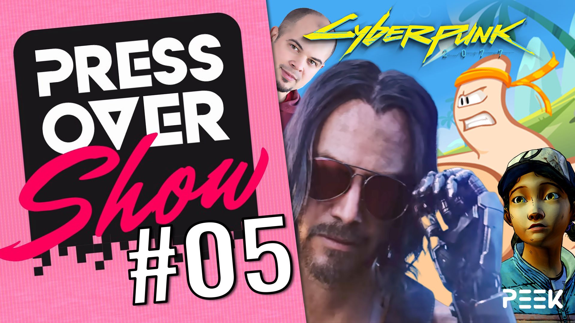 Press Over Show