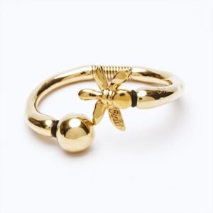 Bracciale Versatile Thin doppio accessorio oro — Libellula