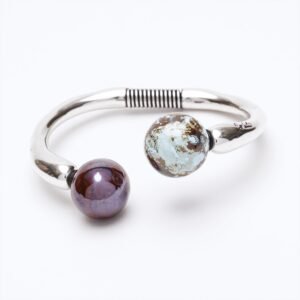 Bracciale Versatile Thin doppio accessorio argento
