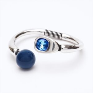 Bracciale Versatile Thin doppio accessorio argento