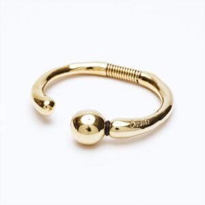 Bracciale Versatile linea Thin oro — Sfera in metallo