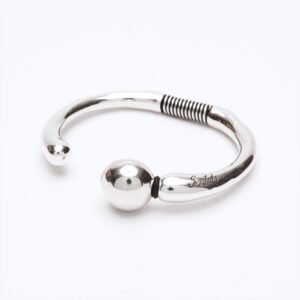 Bracciale Versatile linea Thin argento — Sfera in metallo