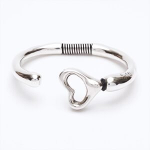 Bracciale Versatile linea Thin argento — Cuore