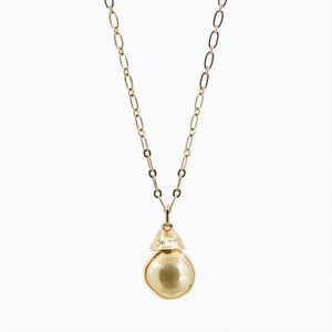 Collana Campana Versatile linea Bold oro — Sfera in metallo