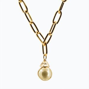 Collana Campana Versatile linea Bold oro — Sfera in metallo
