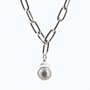 Collana Campana Versatile linea Bold argento — Sfera in metallo