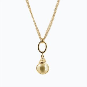 Collana Campana Versatile linea Bold oro — Sfera in metallo
