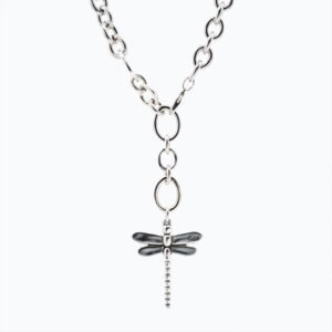 Girocollo Dragonfly — argento