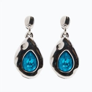 Orecchini Bohemian blu goccia