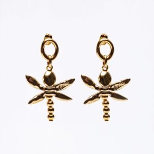 Orecchini Dragonfly oro