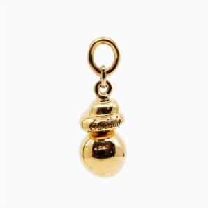 Orecchini Campana Versatile oro — Sfera in metallo