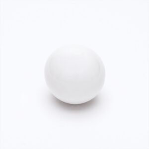 Sfera in ceramica — bianco