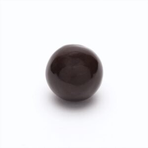 Sfera in ceramica — marrone cioccolato