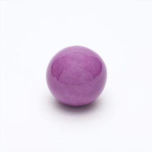 Sfera in ceramica — magenta scuro