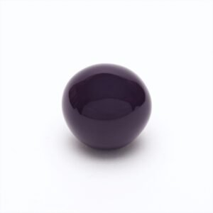 Sfera in ceramica — viola melanzana